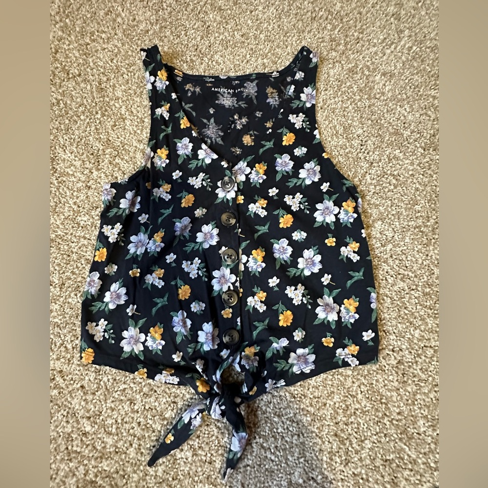 American Eagle cropped tank top